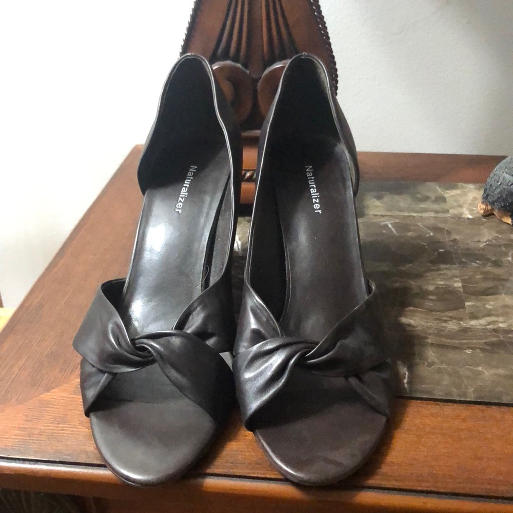 Naturalizer, Size 11, Brown Leather